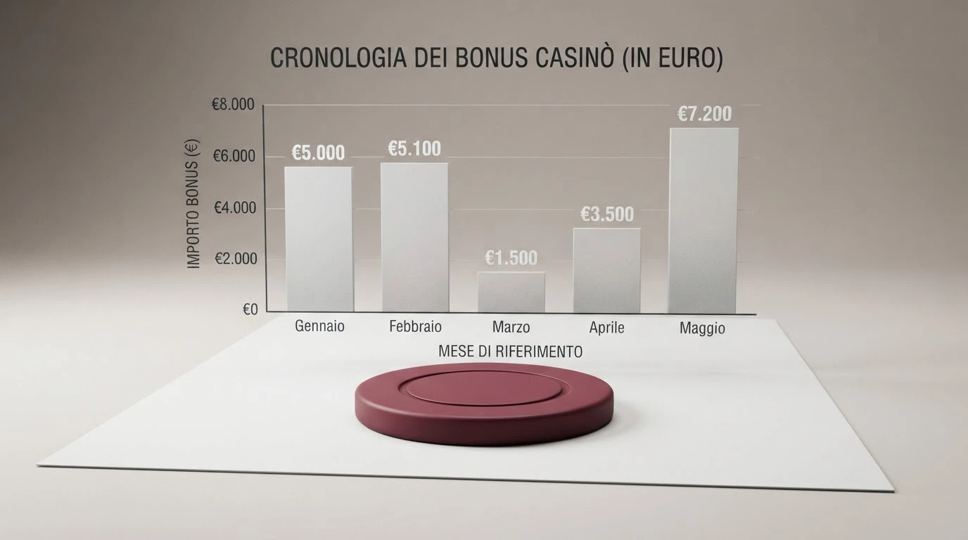 Una schermata di comparazione con loghi di operatori ADM e non AAMS affiancati, ciascuno con l'indicazione della licenza, del bonus e del deposito minimo